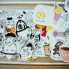 Utiliser des autocollants personnalisés