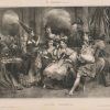 a group of people sitting around a table